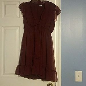 SOLD Rue21 burgundy dress